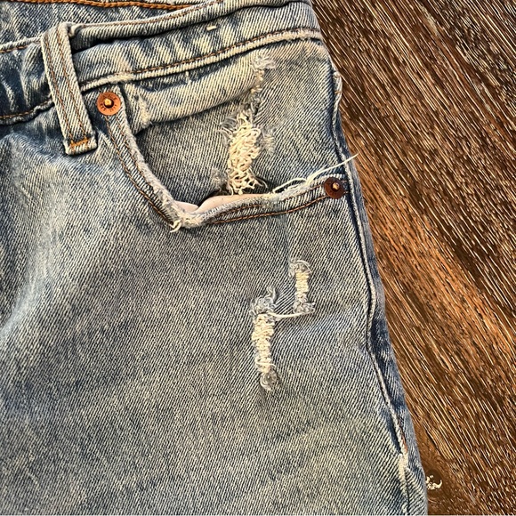 Abercrombie & Fitch Distressed Skinny High Rise Jeans Size 28 / 6s - Picture 11 of 15